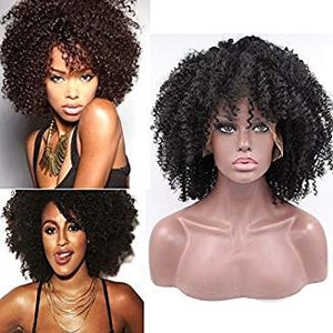 Kinky Afro Lacefront Wig Amara - Goddess Beauty Royal Wigs