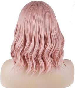 Pink Bob Beauty Full Wig - Goddess Beauty Royal Wigs