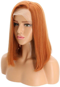 Auburn Bob Beauty Lace Front Wig