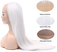 White Beauty Lace Front Wig - Goddess Beauty Royal Wigs
