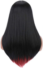 Black Red Beauty Full Wig - Goddess Beauty Royal Wigs
