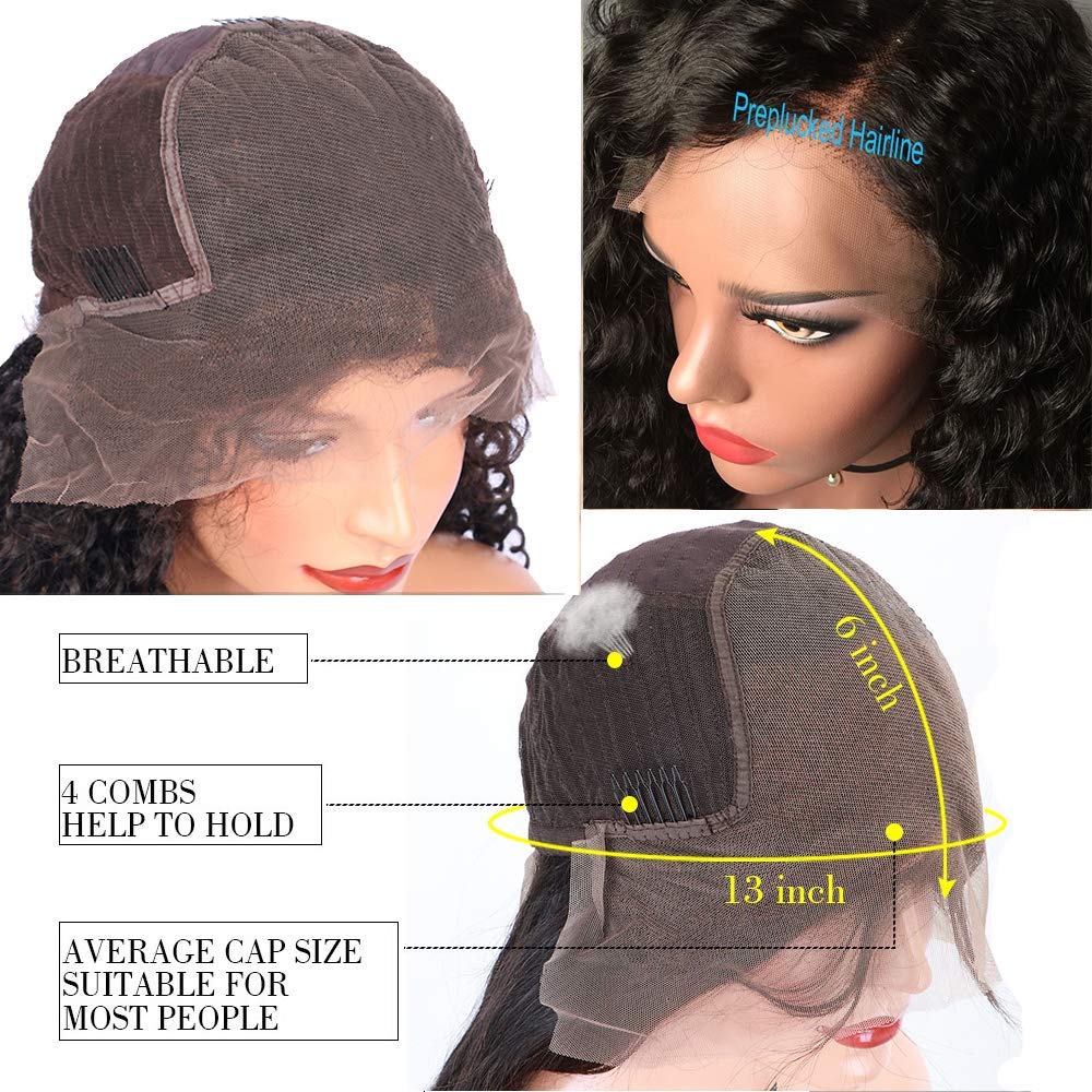 Pre-Plucked Curly Beauty Lace Front Wig 12-14 inches – Goddess Beauty ...