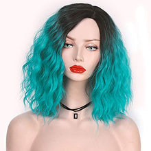 Ombre Curly Wave Bob - Goddess Beauty Royal Wigs