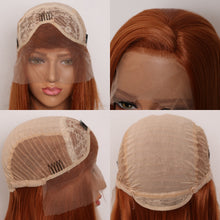 Auburn Bob Beauty Lace Front Wig