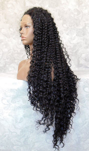 Custom Curly Beauty Lace Front Wig 32-34 inches inches!! - Goddess Beauty Royal Wigs