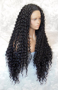 Custom Curly Beauty Lace Front Wig 32-34 inches inches!! - Goddess Beauty Royal Wigs