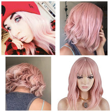 Pink Bob Beauty Full Wig - Goddess Beauty Royal Wigs