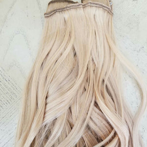 Dark Blonde Beauty Full Head Clip in Extension - Goddess Beauty Royal Wigs