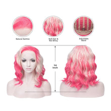 Pink White Beauty Lace Front Wig - Goddess Beauty Royal Wigs