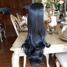 Layered Straight Black Bodywave Lace Front Wig 22-24 inches!! - Goddess Beauty Royal Wigs