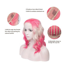 Pink White Beauty Lace Front Wig - Goddess Beauty Royal Wigs