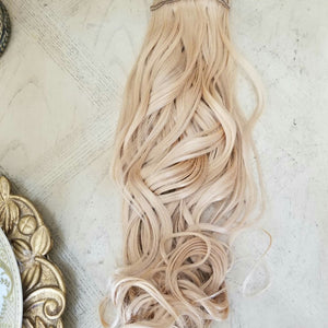 Dark Blonde Beauty Full Head Clip in Extension - Goddess Beauty Royal Wigs