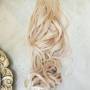 Dark Blonde Beauty Full Head Clip in Extension - Goddess Beauty Royal Wigs