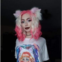 Pink White Beauty Lace Front Wig - Goddess Beauty Royal Wigs