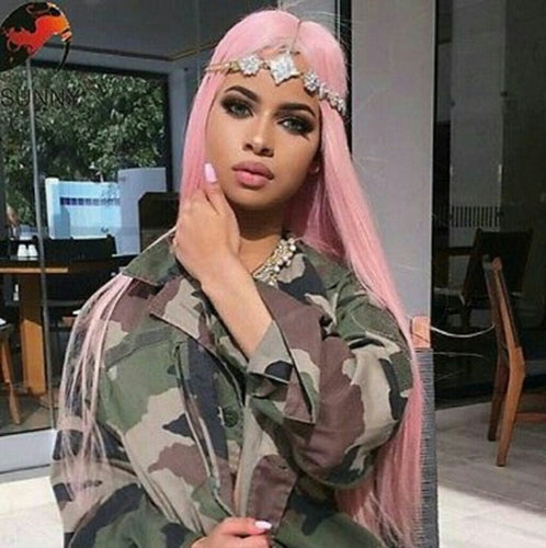 Pink Beauty Lace Front Wig 26-30 inches!! - Goddess Beauty Royal Wigs