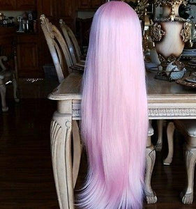 Pink Beauty Lace Front Wig 26-30 inches!! - Goddess Beauty Royal Wigs