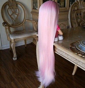 Pink Beauty Lace Front Wig 26-30 inches!! - Goddess Beauty Royal Wigs