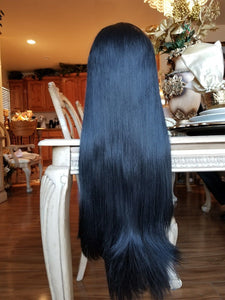 Yaki Black Beauty Lace Front Wig 24-26 inches!! - Goddess Beauty Royal Wigs