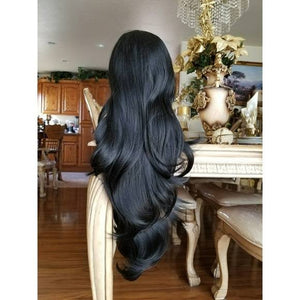Black Bodywave Lace Front Wig - Goddess Beauty Royal Wigs