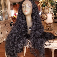 Black Curly Lace Front Wig - Goddess Beauty Royal Wigs