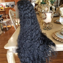 Black Curly Lace Front Wig - Goddess Beauty Royal Wigs