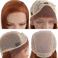 Copper Red// Beauty Straight//Lace Front Wig - Goddess Beauty Royal Wigs