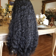 Black Curly Lace Front Wig - Goddess Beauty Royal Wigs