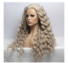 Ash White Blonde Lace Front Wig - Goddess Beauty Royal Wigs