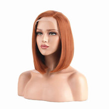 Copper Red// Beauty Straight//Lace Front Wig - Goddess Beauty Royal Wigs