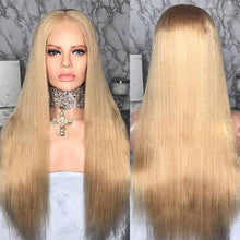 Human Hair/ Lace Front Wigs// Blonde//Long Hair// Straight// Curly// Brazilian Remy// Wig// Glueless Lacewig//Natural - Goddess Beauty Royal Wigs
