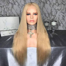 Human Hair/ Lace Front Wigs// Blonde//Long Hair// Straight// Curly// Brazilian Remy// Wig// Glueless Lacewig//Natural - Goddess Beauty Royal Wigs