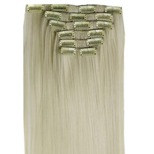 Blonde Beauty Full Head Clip In Extension #613!! - Goddess Beauty Royal Wigs