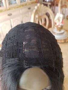 Black Straight Bodywave Wig - Goddess Beauty Royal Wigs