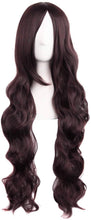 Dark Brown Wavy Beauty Full Wig 32 inches long - Goddess Beauty Royal Wigs