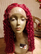 Red//Curly// Lace Front Wig//Beautiful//Wig - Goddess Beauty Royal Wigs