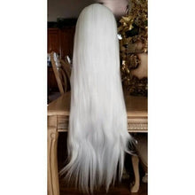 White//Straight// Lace Front Wig//Beautiful - Goddess Beauty Royal Wigs