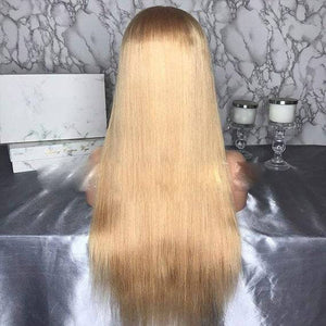 Human Hair/ Lace Front Wigs// Blonde//Long Hair// Straight// Curly// Brazilian Remy// Wig// Glueless Lacewig//Natural - Goddess Beauty Royal Wigs