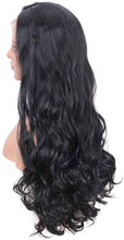 Black Wavy//LaceFrontWig//GorgeousHair//Wavy/Body Wave//Natural//Wigs for Women//Beautiful//Gorgeous//Wig - Goddess Beauty Royal Wigs