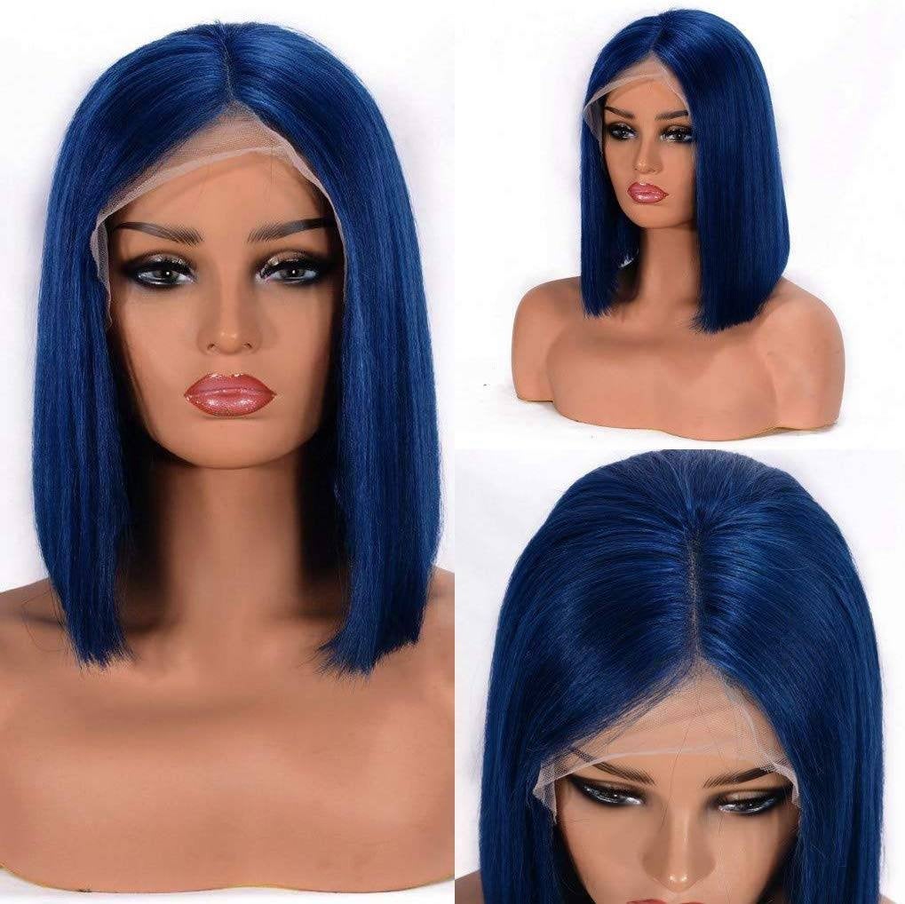 Blue BeautyLace Front Wig - Goddess Beauty Royal Wigs