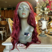 Dark Red Beauty Lace Front Wig - Goddess Beauty Royal Wigs