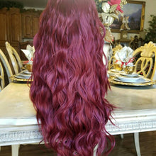 Dark Red Beauty Lace Front Wig - Goddess Beauty Royal Wigs