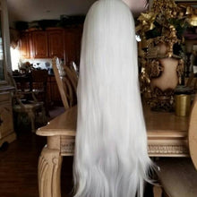 White//Straight// Lace Front Wig//Beautiful - Goddess Beauty Royal Wigs