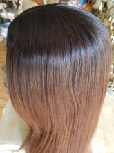 Ombre Brown Straight Wave Beauty Full Wig - Goddess Beauty Royal Wigs
