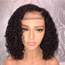 Black//Curly// Human Hair/ Lace Front Wigs// Beautiful// Curly// Brazilian Remy//Wig//Glueless// Lacewig//13x6//Natural - Goddess Beauty Royal Wigs