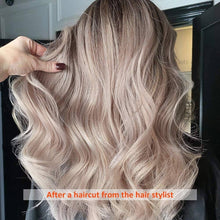 Ash Blonde Beauty Wig// Wavy Lace Front Wig //Beautiful//Gorgeous Hair// - Goddess Beauty Royal Wigs