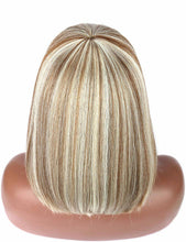 Blonde// Beauty Wig//Yaki Straight//Bob//Bangs//Short Wig - Goddess Beauty Royal Wigs