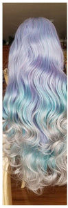Rainbow Unicorn Beauty Lace Front Wig - Goddess Beauty Royal Wigs