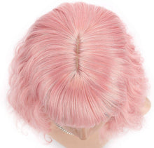 Pink Wavy Full Wig - Goddess Beauty Royal Wigs