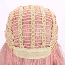 Pink Wavy Full Wig - Goddess Beauty Royal Wigs