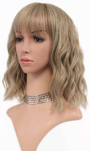 Dark Blonde Beauty Waves Wig - Goddess Beauty Royal Wigs